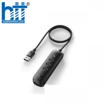 Ugreen 80657 1M Đen USB 3.0 4 Cổng Hub CM416 20080657