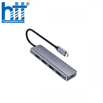 Ugreen 70336 4 cổng bộ chia usb type c 3.0 CM219 20070336