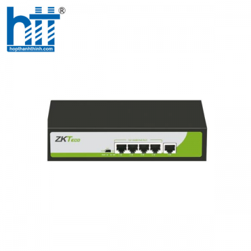 Switch PoE 4 cổng 10/100Mbps ZKTeco PE041-55-C