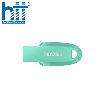 USB SanDisk CZ550 Ultra Curve 64Gb USB3.2 Flash Drive (Màu xanh bạc hà)