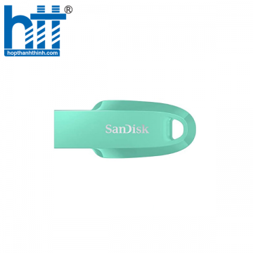 USB SanDisk CZ550 Ultra Curve 128Gb USB3.2 Flash Drive (Màu xanh bạc hà)