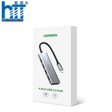 Bộ chuyển Ugreen 15395 USB-C sang USB-A 3.0*2+USB-C 3.0*2 4K60Hz