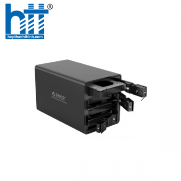 HỘP ĐỰNG 4 Ổ CỨNG ORICO 9548U3-BK ĐEN