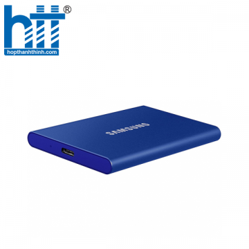 Ổ cứng SSD Box SamSung T7 Portable 1TB 2.5 inch USB -C, Màu xanh, Model (MU-PC1T0H/WW)