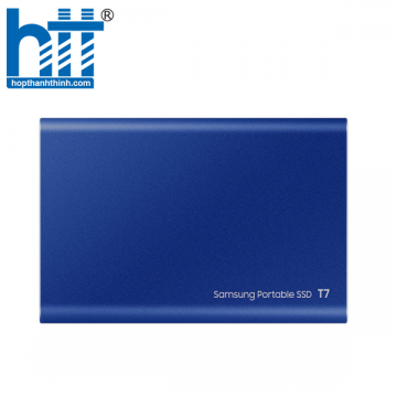 Ổ cứng SSD Box SamSung T7 Portable 1TB 2.5 inch USB -C, Màu xanh, Model (MU-PC1T0H/WW)