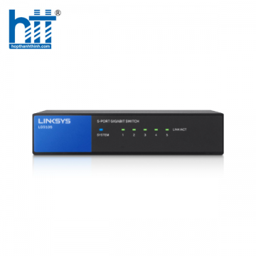 Switch mạng Linksys LGS105-AP 5 cổng Gigabit