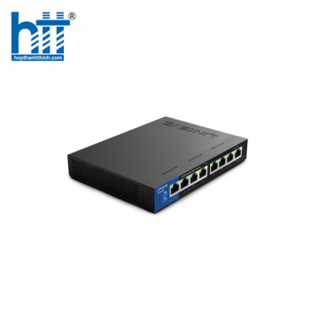 Switch Linksys LGS108P (Gigabit (1000Mbps)/ 8 Cổng/ Smart Switch/ 4 cổng PoE/ Vỏ Thép)