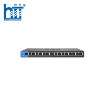 Linksys LGS116P 16-Port Business Desktop Gigabit POE + Switch