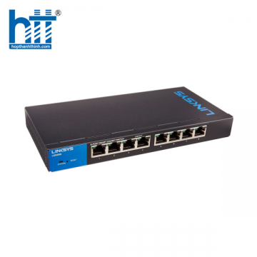 Switch Linksys LGS308 (Gigabit (1000Mbps)/ 8 Cổng/ Smart Switch/ Vỏ Thép)