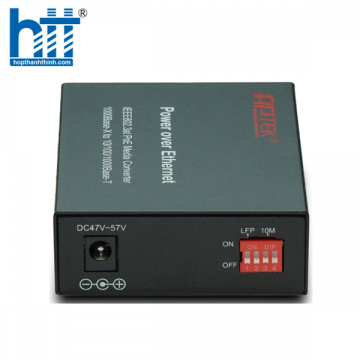 APTEK AP110-20-PoE - Bộ chuyển đổi phương tiện Gigabit PoE