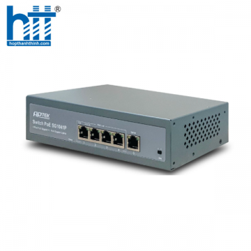 APTEK SG1041P - Switch 4 cổng PoE Gigabit không được quản lý