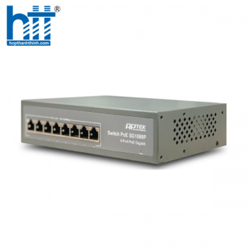 APTEK SG1080P - Switch 8 cổng PoE Gigabit không được quản lý