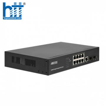 APTEK SG2082P - Switch 8 cổng PoE L2 Gigabit được quản lý