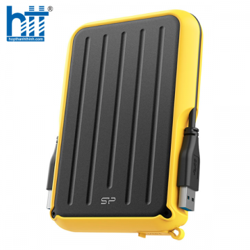 Ổ CỨNG DI ĐỘNG CHỐNG SỐC CHỐNG NƯỚC SILICON POWER ARMOR A66 4TB USB 3.2 GEN1 MÀU VÀNG - SP040TBPHD66LS3Y