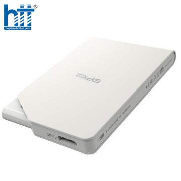 Ổ CỨNG DI ĐỘNG SILICON POWER STREAM S03 2TB WHITE, 2.5 INCH (USB 3.1 GEN1/USB 3.0) - SP020TBPHDS03S3W