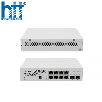 Bộ chuyển mạch Switch POE Mikrotik CSS610-8P-2S+IN