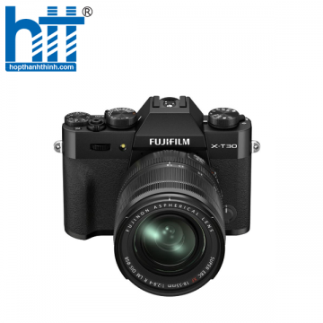 Máy ảnh Fujifilm X-T30 Mark II Kit XF18-55mm + XF35mm F2 R WR/ Đen