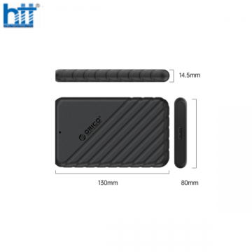 HỘP ĐỰNG Ổ CỨNG 2.5 INCH ORICO 25PW1-U3-BK