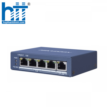 Switch GIGABIT Hi POE 4 cổng 1000Mpbs Hikvision DS-3E0505HP-E