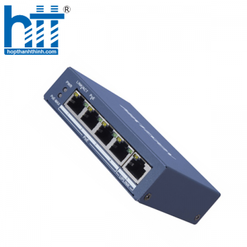 Switch GIGABIT Hi POE 4 cổng 1000Mpbs Hikvision DS-3E0505HP-E