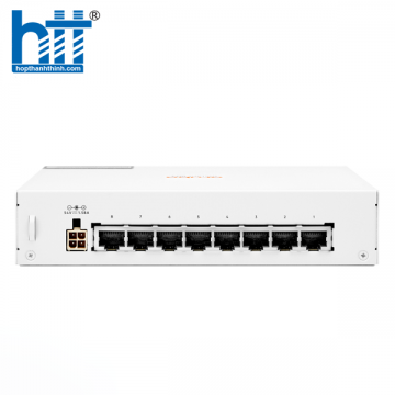 Switch Aruba Instant On 1430 8G 64W R8R46A (Gigabit (1000Mbps)/ 8 Cổng/ 8 cổng PoE/ Vỏ Thép)