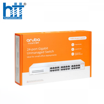 Switch Aruba Instant On 1430 24G R8R49A (Gigabit (1000Mbps)/ 24 Cổng/ Vỏ Thép)