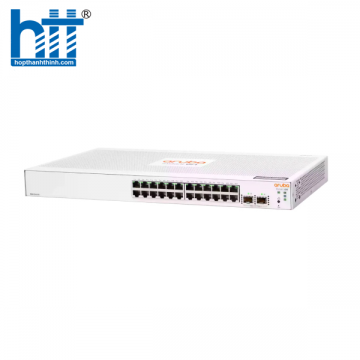 Switch Aruba Instant On 1830 24G JL812A (Gigabit (1000Mbps)/ 24 Cổng/ 2 SFP/ Smart Switch/ Vỏ Thép)