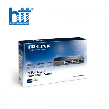 Switch TP-Link TL-SG1024DE (Gigabit (1000Mbps)/ 24 Cổng/ Smart Switch/ Vỏ Thép)