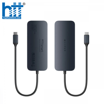 CỔNG CHUYỂN HYPERDRIVE NEXT 11 PORT DUAL 4K60HZ HDMI USB-C CHO LAPTOP/MACBOOK – HD4006GL
