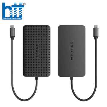CỔNG CHUYỂN HYPERDRIVE NEXT DUAL 4K HDMI 7 PORT USB-C XUẤT 2 MÀN HÌNH ĐỘC LẬP CHO MACBOOK M1/M2/M3 – HD7002GL
