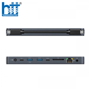CỔNG CHUYỂN HYPERDRIVE NEXT 10 PORT BUSINESS CLASS USB-C DOCK CHO MACBOOK/LAPTOP – HD7001GL