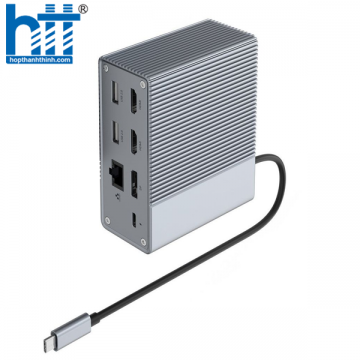 CỔNG CHUYỂN HYPERDRIVE GEN2 12-IN-1 FOR MACBOOK, IPAD PRO 2018-2020, PC & DEVICES (G212)