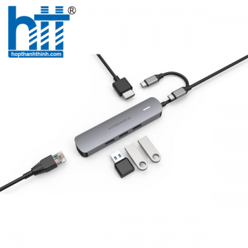 CỔNG CHUYỂN HYPERDRIVE 4K HDMI 6-IN-1 USB-C HUB – HD233B