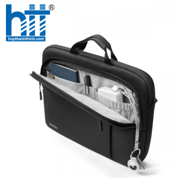 TÚI XÁCH / ĐEO CHÉO TOMTOC (USA) DEFENDER SHOULDER BAG MACBOOK/ULTRABOOK 15-16″ BLACK A30F2D1
