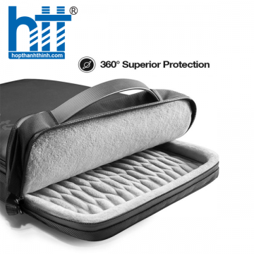 TÚI ĐEO CHÉO TOMTOC (USA) URBAN CODURA SHOULDER BAGS FOR MACBOOK 13″14″, ULTRABOOK 13″ H14-C01 (A04D2)