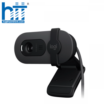 Webcam Logitech Brio 100 1080p full HD- Màu đen