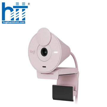 Webcam Logitech Brio 300 1080p full HD (Màu hồng)