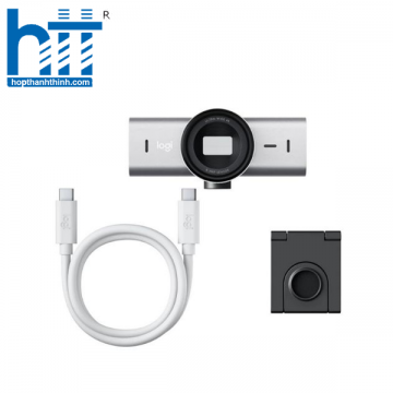 Webcam Logitech MX Brio 4K Ultra HD - Màu xám
