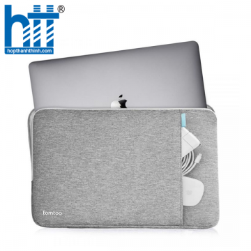 TÚI CHỐNG SỐC TOMTOC (USA) 360° PROTECTIVE MACBOOK AIR/PRO 13” GRAY A13-C02G