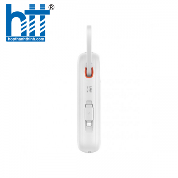 Sạc dự phòng Baseus Qpow2 Dual-Cable 10000mAh 22.5W Stellar White LVA025-1W-22 (P10055003223-00)