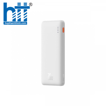 Sạc dự phòng Baseus Airpow Fast Charge 10000mAh 20W White LVA022-1W-20 (PPQD090002)