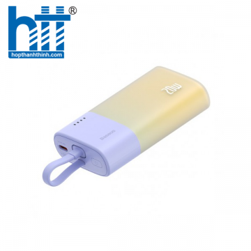 Sạc dự phòng Baseus Popsicle 5200mAh 20W Nebula Purple LVA026-TC-VO (P10055601513-01)