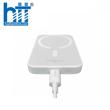 Sạc dự phòng Baseus Magnetic Mini Air Wireless 10000mAh 20W Type C - Stellar White LVB031-1W-20 (P10059001223-00)