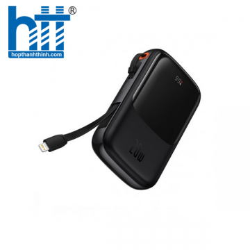 Sạc dự phòng Baseus Qpow Pro Digital Display 20000mAh 22.5W Black LVA012-PC-2K (PPQD060301)