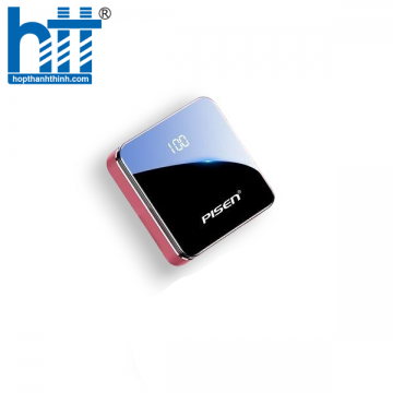 Sạc dự phòng Pisen Led Mirror 10000mAh TP-D45LS Pink
