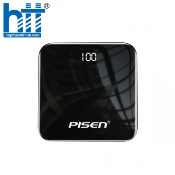 Sạc dự phòng Pisen Led Mirror 10000mAh TP-D45LS Pink