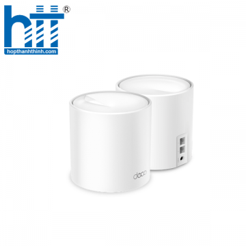 Bộ phát wifi 6 TP-Link Deco X20 2-Pack (Chuẩn AX/ AX1800Mbps/ 2 Ăng-ten ngầm/ Wifi Mesh/ 55 User)