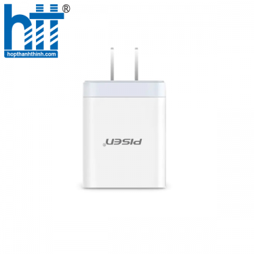 Cốc sạc Pisen USB Fast Wall Charger (USB QC3.0, 18W) TS-C092