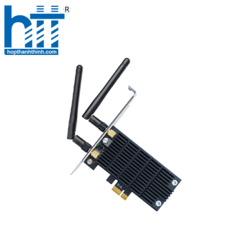 Cạc mạng không dây TP-Link PCI-E Archer T6E (Chuẩn AC/ AC1300Mbps/ 2 Ăng-ten ngoài)