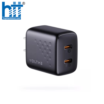 Cốc Sạc Nhanh Voltme Revo 35 Duo Lite Dual-port PD 35W Wall Charger with GaN Tech (2 Type-C) V2058